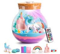 BellaAchtung Set terrario unicorno per ragazze - Giocattolo fai da te unicorno per bambini 4-12 anni - Regalo di compleanno