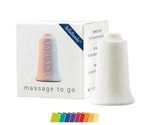 BellaBambi mini solo coppetta per cupping | Coppa delicata per pelli sensibili, ad esempio viso | Per beauty benessere & massaggi rilassanti | Compatibile con la pelle | Intensità Sensitive - Bianco