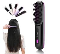 BellaBrush Pro, BellaBrush Pro, Bellabrush Pro Spazzola per Capelli, BellaBrush Spazzola Piastra Portatile Pettine per Capelli Riscaldato per Tutti i Tipi di Capelli (Display digitale versione-A)