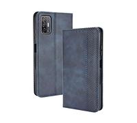 BellaCase Custodia HTC Desire 21 PRO 5G [Custodia Portafoglio] [Staffa] [Slot per schede] [Flip Cover Magnetica] Compatibile con Lo Smartphone HTC Desire 21 PRO 5G(Blu)