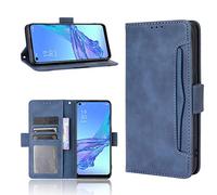 BellaCase Custodia Wiko Power U20 [Custodia Portafoglio] [Staffa] [Slot per schede] [Flip Cover Magnetica] Compatibile con Lo Smartphone Wiko Power U20(Blu)