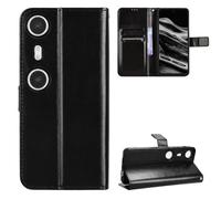 BellaCase Custodia XReal Beam PRO [Custodia Portafoglio] [Staffa] [Slot per schede] [Flip Cover Magnetica] Compatibile con Lo Smartphone XReal Beam PRO(Nero)