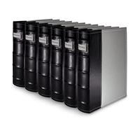 Bellagio-Italia Raccoglitore per DVD, set classico, per conservare copertine DVD, fogli privi di acidi, confezione da 6, memorizza fino a 288 DVD, CD o Blu-ray, grigio