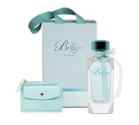 BELLAGIO | Turquoise, Confezione Regalo, Profumo Donna da 100 ml + Porta Monete, con Fragranza Fruttata