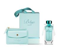 BELLAGIO | Turquoise, Confezione Regalo, Profumo Donna da 100 ml + Porta Monete, con Fragranza Fruttata