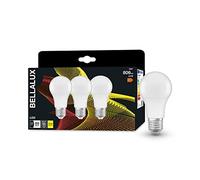 BELLALUX Lampada a LED, E27-base ottica opaca ,Bianco caldo (2700K), 806 Lumen, sostituzione delle lampade 60W, non dimmerabile, 3-Confezione