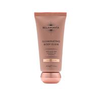 Bellamianta Elisir illuminante per il corpo, Golden Glow, Bronzer liquido con pigmenti scintillanti, formula idratante nutriente, lunga durata, finitura radiante, 45,9 g