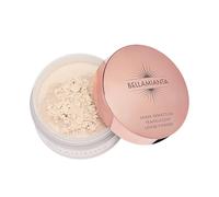 Bellamianta Sheer Perfection - Cipria traslucida in polvere, macinata ultra fine, vitamina E e acido ialuronico, 22 g, finitura aerografata, impostazione e cottura