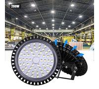 Bellanny 200W LED Alta Luce Della Baia,IP65 Impermeabili UFO Luce da Magazzino,Ultra-Sottile Lampada Industriale, 16000LM,Bianco Freddo,per Interna o Esterni,Garage,Fabbrica,Palestra…