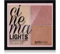 bellaoggi - CINEMA LIGHTS PALETTE Illuminanti 13 g Nude female