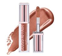 bellaoggi GLOSS AFFAIR Lucidalabbra SUNSET GLOW -Lip Gloss dalla texture leggera e confortevole - Gloss Labbra Non Appiccicoso Effetto Bagnato - Lucidalabbra con Olio di Argan - Made in Italy