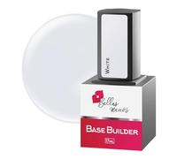 Bellas Manos Base Builder Gel White, 17 ml, Formula per extension a media viscosità (white, 15 ml)