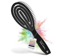 BellaValentino Spazzola per capelli senza tirare - Spazzola districante per donne, uomini e bambini - Spazzola Detangler - Perfetto per ricci, capelli lunghi, corti e bagnati, cura sostenibile dei