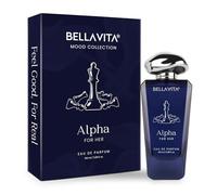 Bellavita Luxury Alpha for her Eau de Parfum | 100 ml (3.4 fl.oz.) | Perfume for Women | Chypre-Floral, Mandarin, Jasmine, and Patchouli Notes | Long Lasting Women's Fragrance