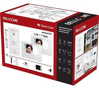 Bellcome VKA.P2F3.T7S9.BLW04 - Videocitofono con cavo, set completo, 14 pezzi, bianco