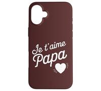 Belle Idee Cadeau d'anniversaire Fête des Pères pour Papa Custodia per iPhone 16 Plus