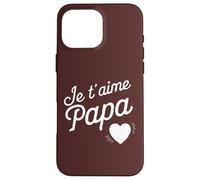 Belle Idee Cadeau d'anniversaire Fête des Pères pour Papa Custodia per iPhone 16 Pro Max