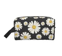Belle margherite bianche, Borsa per il trucco Borsa per cosmetici Borsa da viaggio portatile da viaggio Borsa per trucco Organizer