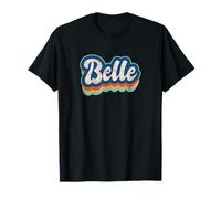 Belle Nome Ragazza Stile Vintage 70s 80s Personalizzato Maglietta
