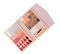 Belle - Palette di ombretti impermeabili per il trucco degli occhi | unica per contouring e evidenziare in crema a lunga durata, kit di trucco
