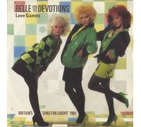 Belle & The Devotions Love Games 1984 UK 7" vinyl A4332