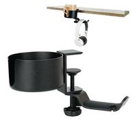 Belle Vous 2-in-1 Supporto Cuffie e Tazza da Scrivania - Porta Cuffie da Tavolo