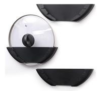 Belle Vous 3 Porta Coperchi Pentole in Plastica - Adatto a Coperchi da 15 a 32