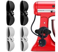 Belle Vous 4 Pezzi Ferma Cavi Adesivi - Organizer Cavi per Cavi USB, Fili, Frullatori, Caffettiere, Friggitrici ed Elettrodomestici da Cucina - Adatti a Casa, Ufficio o Auto