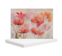 Belle Vous 50 Fogli Carta Acquerello A2 Bianchi Fogli per Acquerello 200 GSM Watercolor Paper Pressati a Freddo - Album Disegno A2 Adatti per Principianti ed Esperti - Fogli Acquerello