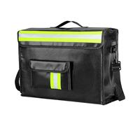Belle Vous Borsa Porta Documenti - (43 x 38 x 16 cm) Busta Impermeabile Ignifuga con Strisce Catarifrangenti - Portadocumenti A4 per Libretto Auto e Moto - per Soldi Assicurazione e Passaporto