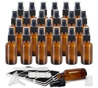 Belle Vous Bottigliette Vetro Mini (24pz) Boccette Vetro Ambrato 30 ml -