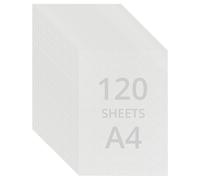 Belle Vous Carta Acquerello Fogli A4 Disegno Bianca (120 Fogli) Carta A4 Fogli per Acquerello 200 GSM Watercolor Paper Pressati a Freddo - Fogli da Disegno Adatti per Principianti ed Esperti