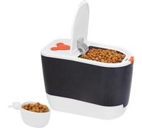 BELLE VOUS Contenitore Cibo Cani e Gatto con Paletta - Porta Crocchette con Coperchio 5 kg - Porta Cibo per Cani, Gatti, Uccelli e Altro - Contenitore Riso, Mangimi, Cereali e Alimenti Secchi 10 kg