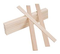 Belle Vous Listelli Legno per Mescolare Pitture (Confezione da 25) - 30 x 2,4 cm - Mescola Vernici, Silicone e Resina - Listello Legno per Librerie, Ventagli per Matrimoni, Progetti d’Arte e Fai Da Te