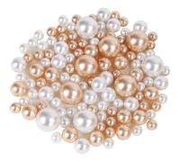 Belle Vous Perle Finte Rotonde (Set da 120) - 3 Misure, Perle di Plastica Lisce