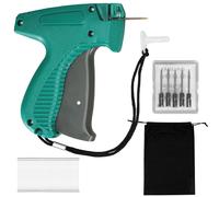 BELLE VOUS Pistola Aggiusta Vestiti - Cucitrice Portatile per Tessuti - Sparapunti per Orlo e per Cucire Micro Punti - Fissatore Rapido da Cucito - Quick Clothing Fixer Set