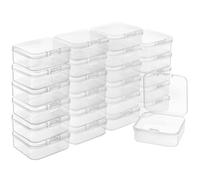 Belle Vous Scatole Plastica con Coperchio Incernierato Porta Minuteria (28pz) -