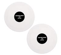 Belle Vous 2pz Tela Bianca per Dipingere Rotonda - Tela per Dipingere 30cm - Tela Pittura Pre-stirata - Set Tele per Dipingere Adatte per Pittura Acrilica, Olio, Schizzi e Disegni
