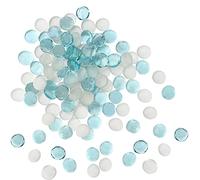 BELLE VOUS Sfera in vetro (95-105 pezzi/500 g), sfera in vetro, 20 mm, pietre preziose, decorative, per matrimoni, feste, decorazioni da tavolo, decorazione per acquario