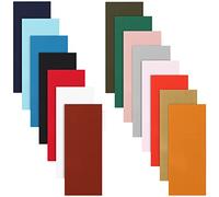 Belle Vous Tessuto adesivo riparazione in nylon (set di 15) - 10 x 25 cm - Patch per abbigliamento leggero e impermeabile per riparare fori di abbigliamento, tende, sacchi a pelo e tessuti