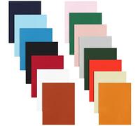 Belle Vous Toppe di Riparazione Tessuti Autoadesive (15 Toppe Nylon) - 14,8 x 20 cm - Toppe Adesive per Tessuti Impermeabili - Toppe per Vestiti, Toppe Piumino, Tenda, Sacco a Pelo e Fori Tessuto