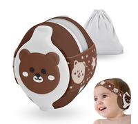 BELLEBEBE - Cuffie Neonato Antirumore - 0-36 Mesi - Ipoallergenico e Senza BPA - Certificato EN352-1, RoHS, CPC - Fascia Regolabile e Borsa da Trasporto