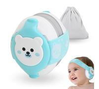 BELLEBEBE - Cuffie Neonato Antirumore - 0-36 Mesi - Ipoallergenico e Senza BPA - Certificato EN352-1, RoHS, CPC - Fascia Regolabile e Borsa da Trasporto