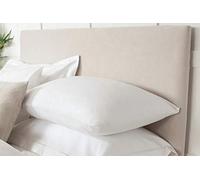 Belledorm, Copertura per testiera, dona un nuovo aspetto alla base del letto, in finta pelle scamosciata (Colore: lino, 150 x 60cm)