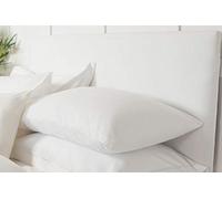 Belledorm, Copertura per testiera, dona un nuovo aspetto alla testiera, in finta pelle scamosciata (bianco, 135 x 60cm)