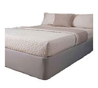 Belledorm Rivestimento per base di letti sommier, 100% jersey di cotone, colore: bianco (Cloud), per letto super king size