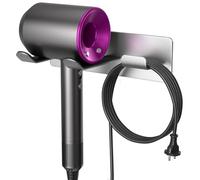 BelleJoomu, Supporto per asciugacapelli da Parete, Compatibile con asciugacapelli Dyson, in Acciaio Inox 304, Accessorio per Il Bagno