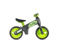 Bellelli | B-Bip - Bicicletta senza Pedali - per Bambini da 2 a 5 Anni, Peso Massimo 33 kg - Utilizzo all'Interno e all'Esterno - Colore Green-Dark Grey