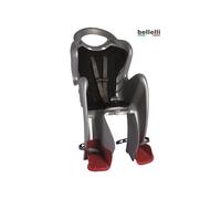 BELLELLI SEGGIOLINO BICI POSTERIORE MR FOX ARGENTO CON B-FIX
