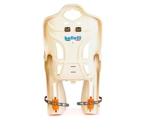 Bellelli Seggiolino Posterior Per Biciclette Per Bambini B-one Clamp Beige